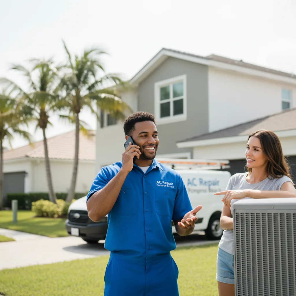 AC Repair Pompano Beach customer support in Edmonton